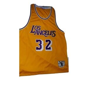 Los Angeles Lakers Magic Johnson 32 Jersey Throwback Blacktop Edition 1979-80